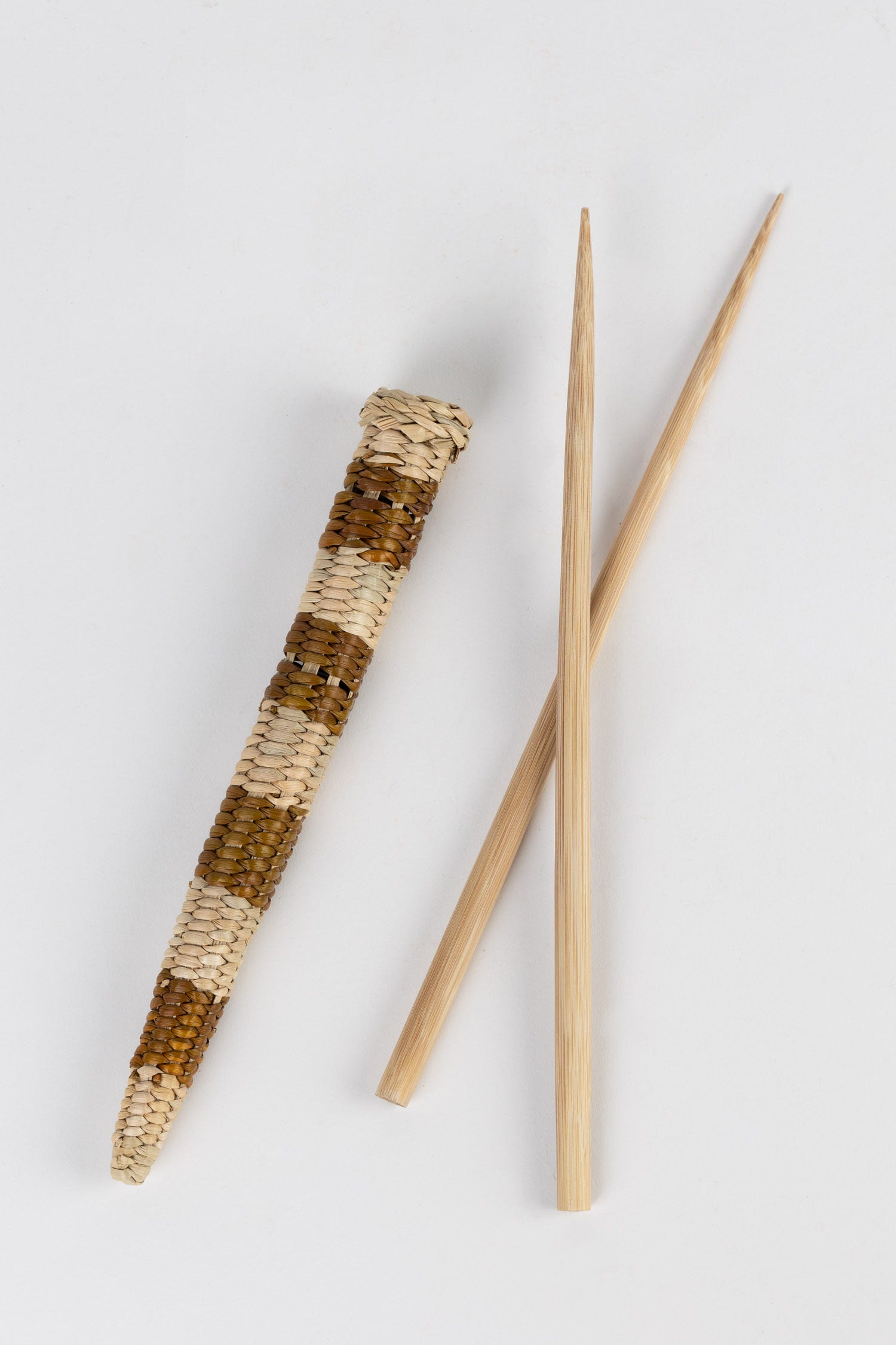 EcoBamboo chopsticks set with case, ideal for dining