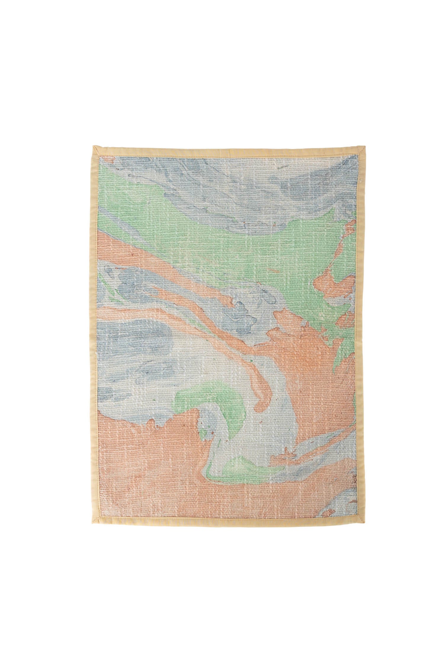 Vibrant handcrafted placemats with colorful patterns for elegant table setting